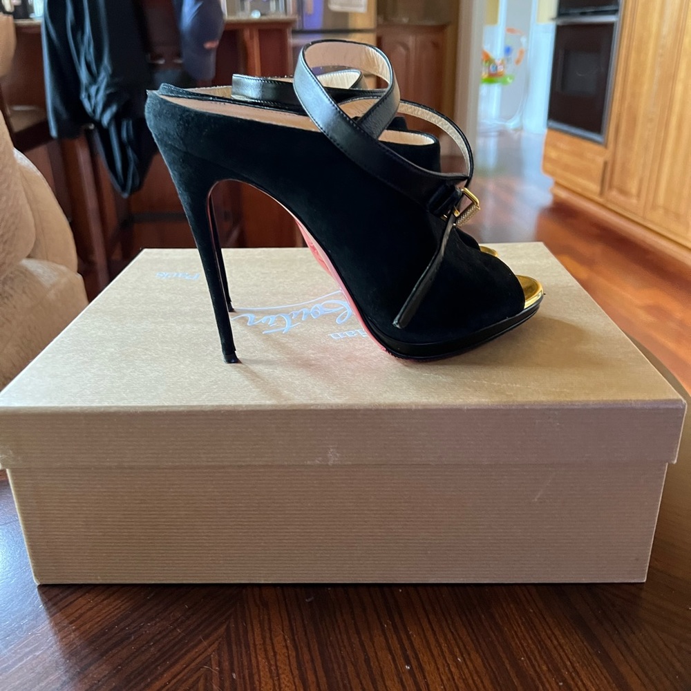 Black Christian Louboutin Lumir Heels